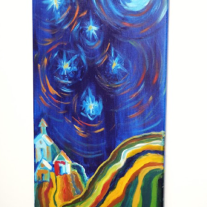 Starry Night a Tribute by Leigh Salyzyn