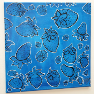 Strawberry Pattern by Jessenia Gonzalez