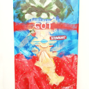 Got strawberry by Jessenia Gonzalez