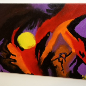 Ecliptic Figures Around The Campfire by Steven Van Neste