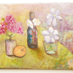 Pink Flowers by Sara Burr