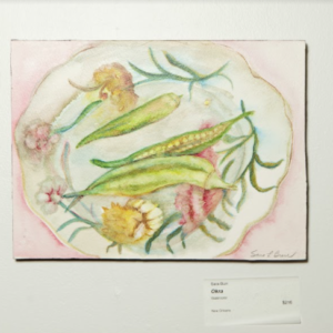 Okra by Sara Burr