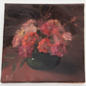 "Zinnia Vase" by Erica Brown