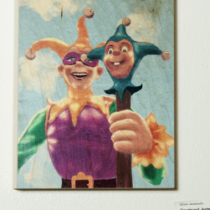 Courtyard Jester by Simon Jacobsohn