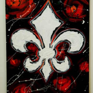 Ford Fleur de Lis Orange by Reggie