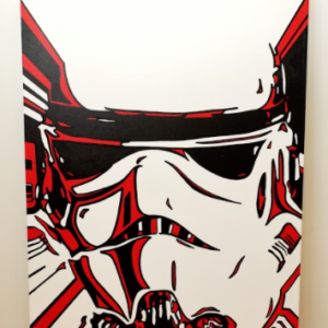 Exploded Optic Red Storm Trooper by Jay Geeker