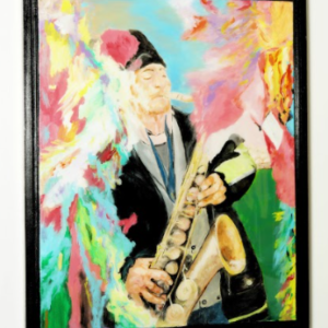 Street Singer by Violeta Militaru