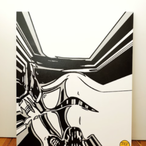 Exploded Optic Gray Stormtrooper by Jay Geeker