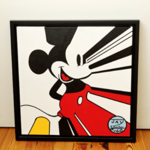 Exploded Optic Mickey by Jay Geeker