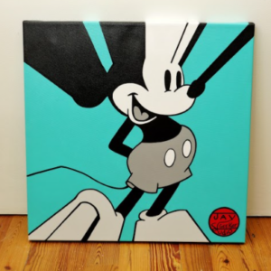 Exploded Optic Mickey by Jay Geeker
