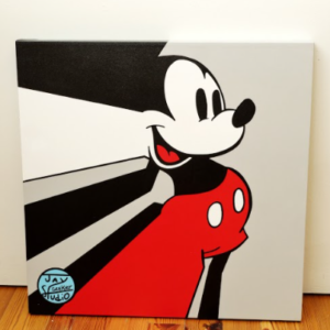 Exploded Optic Mickey by Jay Geeker