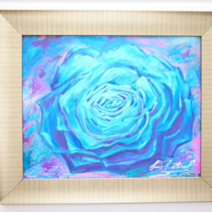 Una Rosa Pintada de Azul by Luis Graterol