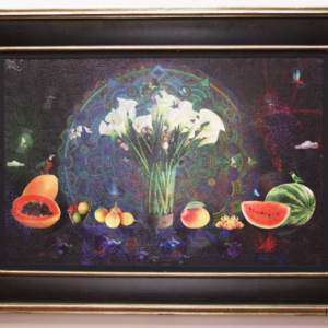 Still Life with 3 UFO's by Carlos Alberto Quintero