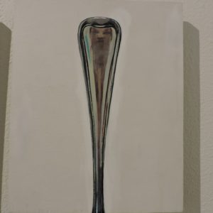 Spoon Handle Self-Portrait I by Annette Tojar