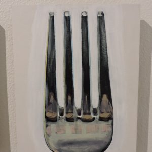 Fork Self-Portrait I by Annette Tojar