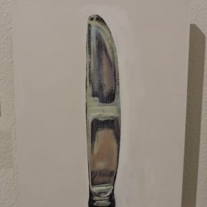 Knife Handle Self-Portrait by Annette Tojar