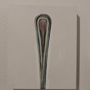 Fork Handle Self-Portrait by Annette Tojar