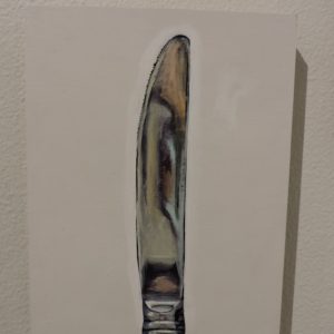Knife Self-Portrait I by Annette Tojar