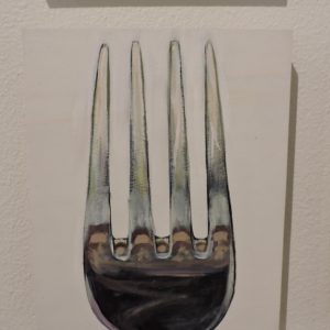 Fork Self-Portrait II by Annette Tojar