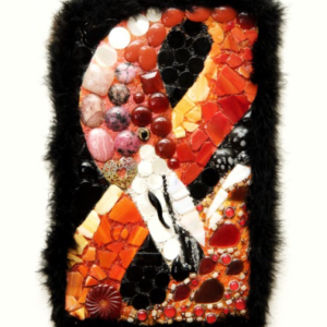 Flaming Flamingo by Deborah Knispel