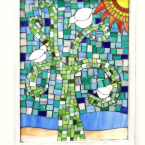 Tree with Doves by Karen Babb