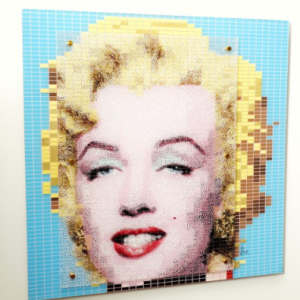 Andy Warhol's Marilyn - Dotted by Robert Shirk