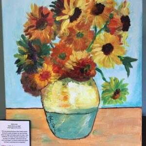 Kathy Meets van Gogh by Kathy Irvine