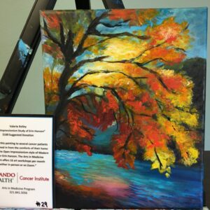 Open Impressionism Study of Erin Hanson by Valerie Kelley