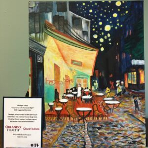 Inspired by Café Terrace at Night by Multiple Artists