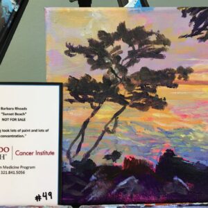 Sunset Beach by Barbara Rhodes