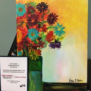 Pushing Paint Around by Victoria R. Butler