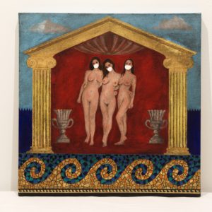 Pompeii Fresco by Gregory Chaly