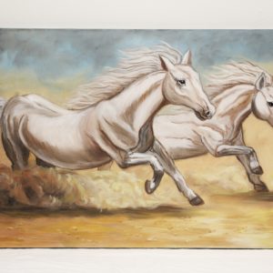 Roman Horses by Aysel Mekhtieva