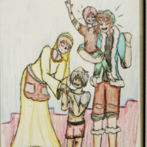 "Helping the Kiddos" by Alexandria 'Pepper' Van Neste