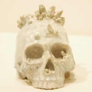 Crystal Skull Bank by Amanda Todd