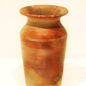 Saggar Fire Vase by Chris Jones