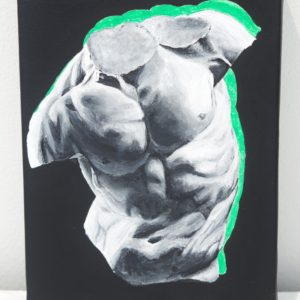 Male Torso by Claire Mullinax