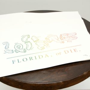 Fla or Die Pride Print by Akyros