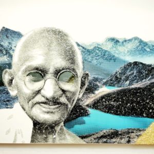 “Shattered Gandhi” by Jay “Jbon”Bonadio Jr