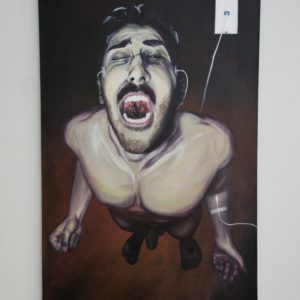 Don’t Get too Close (Self Portrait of a Sick Artist) by Sumner Mormeneo