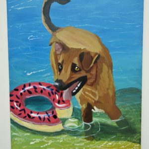 Donut Floatie II by Rachael Hilcken