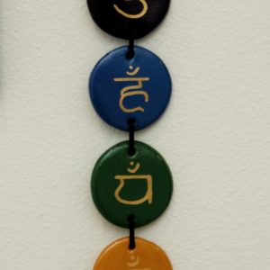 Hanging Chakra Stones by McKenna Lynn