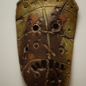Wood-Fired Mask 1 by Howard Axner