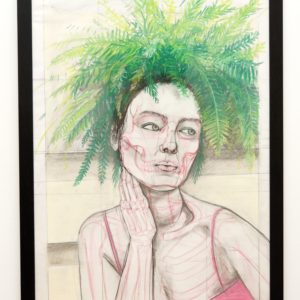 Head in the Ferns by Gabriela Sofia Esteban