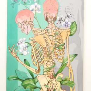 Twin Skeleton by Claire Mullinax