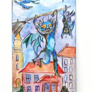 Gargoyles on the Walk by Aysel Mekhtieva