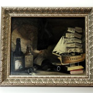 Orbis Terrae Oil by Carina Fernandez