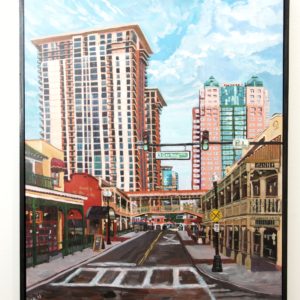 Church and Garland by Heather Nagy