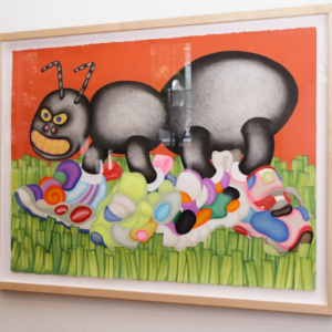 Ant Wearing Sneakers by Boy Kong