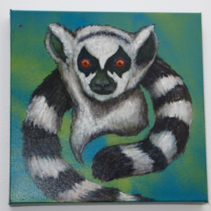 Lemur and Fossa by Parker